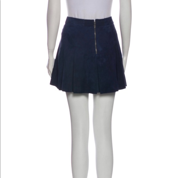 Lamb leather Alice + Olivia skirt NWT - Picture 2 of 3